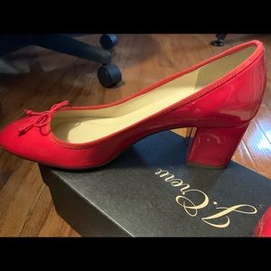 Evie ballet heel patent leather PERFECT CONDITION